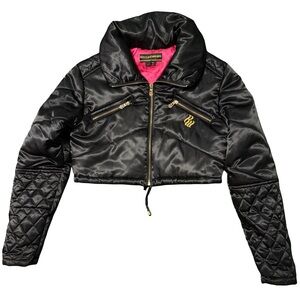 Rocawear Women's Black Quilted Jacket L